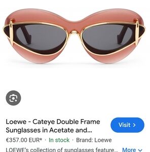 Loewe Women's Brown Sunglasses